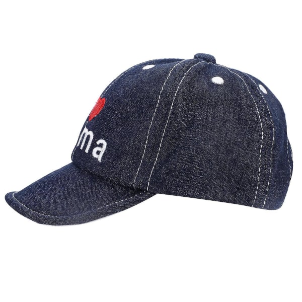 Baby Baseball Caps med Broderi Baseball Caps Barn Baseball Caps Jente Solhatt Unisex Snapback Caps
