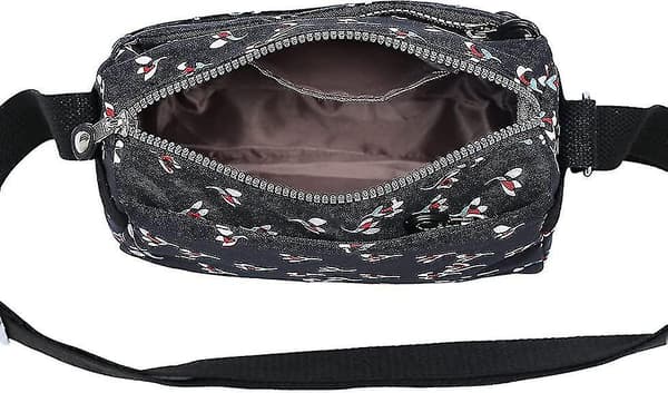 Liten og lett vanntett nylon crossover-veske