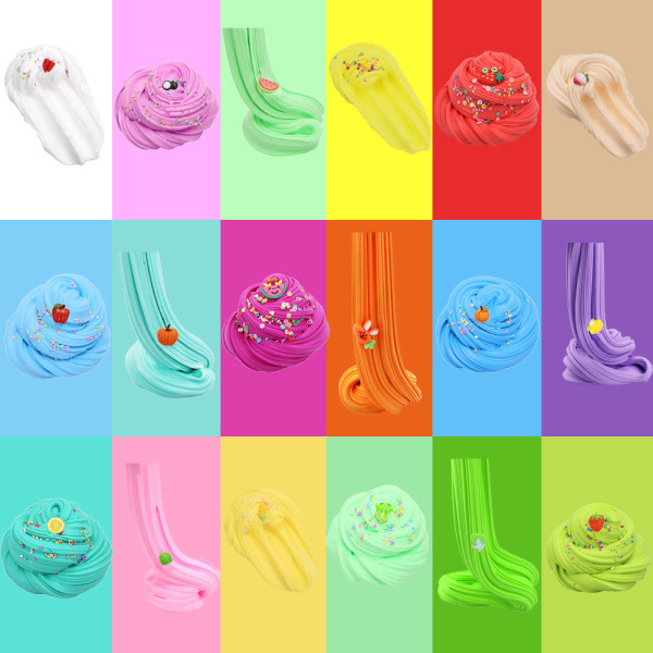 18-pack Party Favor Lera Födelsedagspresenter Tidig Utbildning DIY Leksaker 18 * 50ml Box
