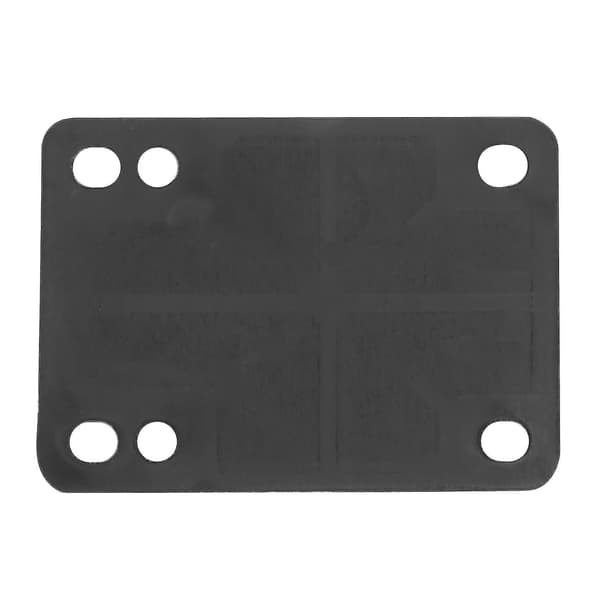 Gummipuck för skateboard, 1/8 tum (3 mm), 2-pack