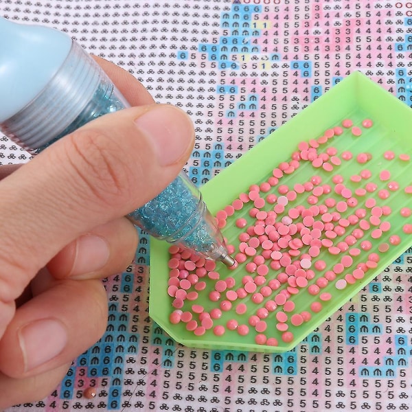 DIY-pisteporakynä-kirjonta 5D timanttimaalaus timanttimaalaustyökalu risti