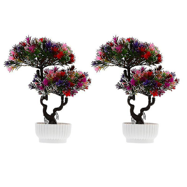 2 stk. Plastik Blomsterpotte