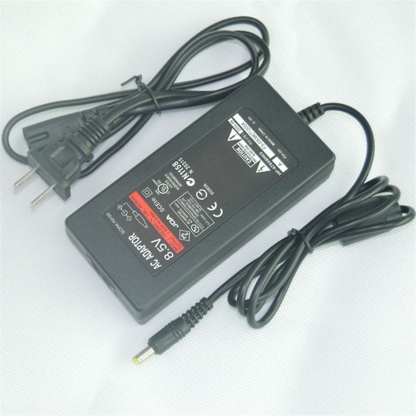 AC Strømadapter til 2 DC 8.5V Adapter til PS2 Slim EU STIK