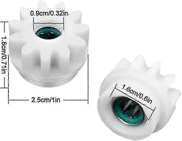 3-pack ersättningspedallager för Vileda/O-Cedar Easywring RinseClean Mopp - Passar Fro