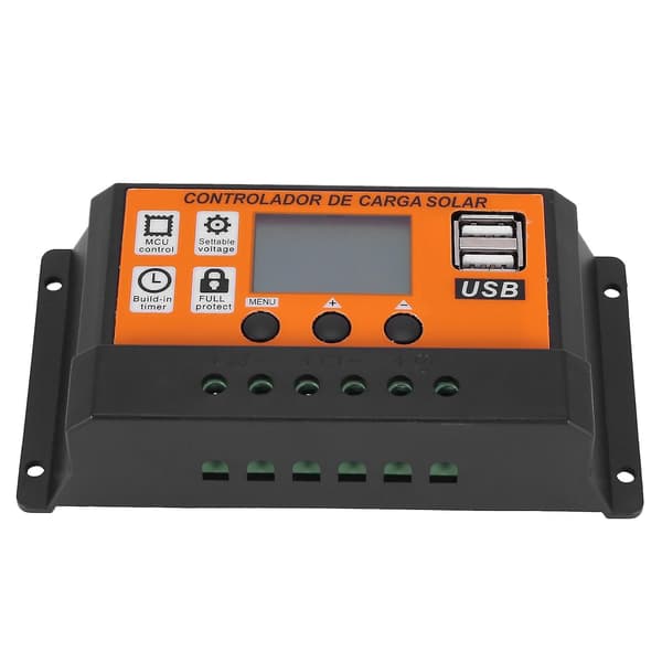 100A MPPT Solpanelregulator Ladningsstyring Autofokus Sporing