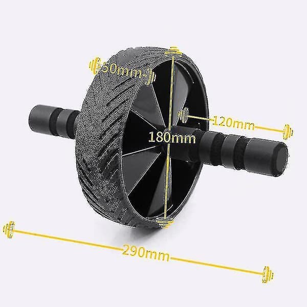 Ab Roller för magträning - Ab Roller Wheel träningsutrustning - Ab Wheel träningsutrustning - Ab Wheel Roller för hemmagym - Ab M