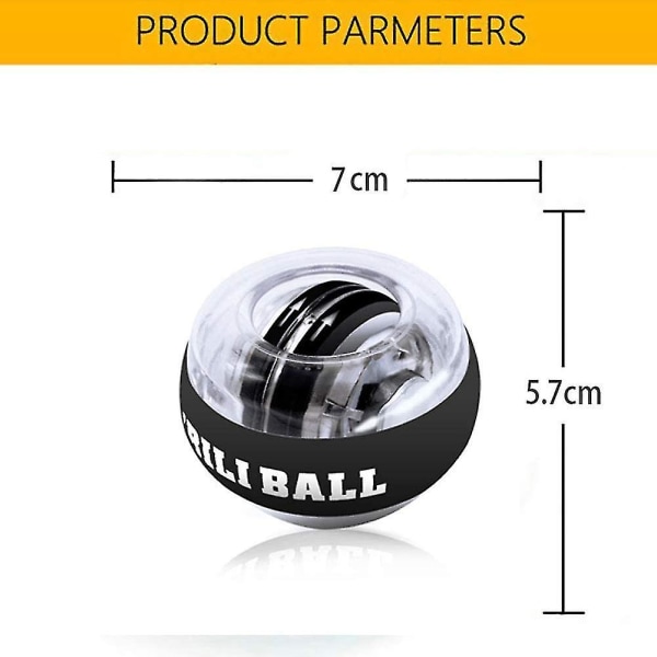 Autostart Handledsfärdboll Handtränare Boll Övningsboll Handstyrka