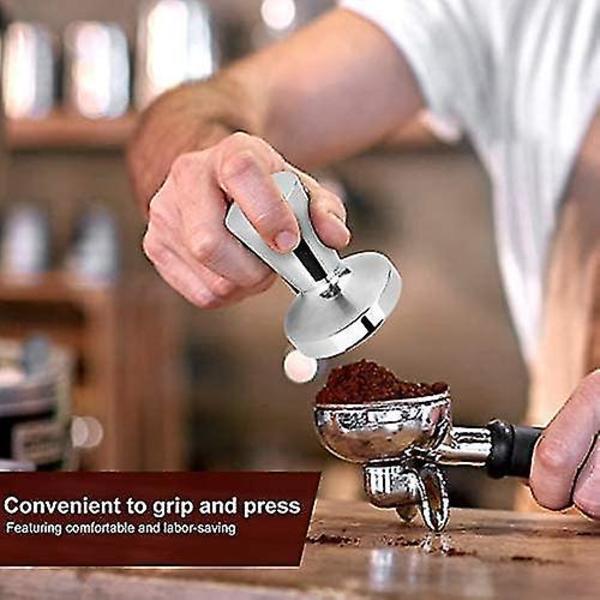 40mm Diameter Kaffeepres, Rustfrit Stål Kaffehammer Værktøj Flad Bund Kaffe Bønne Pre