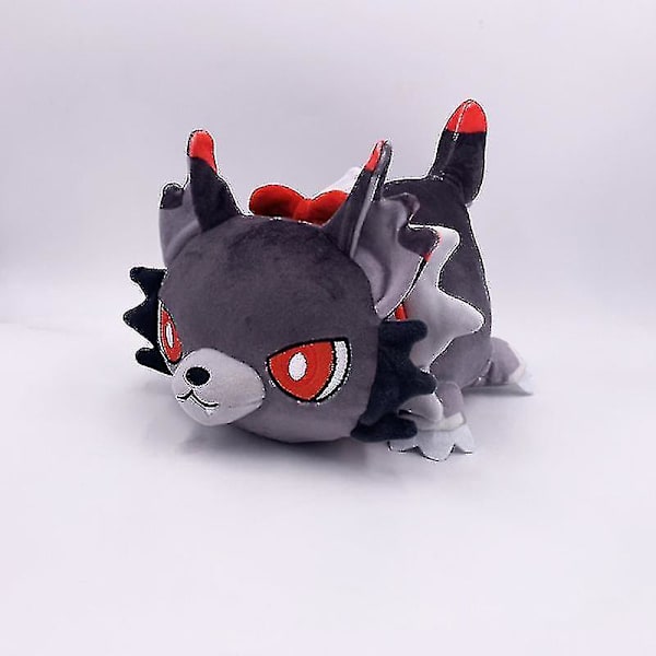 Anime Pokmon Eevee Tryck Student Skolväska Cartoon Väskor Unisex Ryggsäck (FMY) Moon Cat Little Wolf Cat