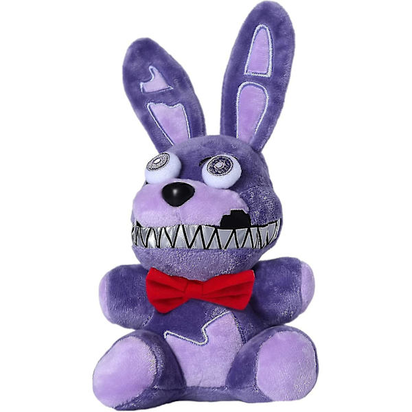 Nightmare Bonnie Plys, Five Nights At Freddy's Plys Legetøj, Fnaf Plushies Fyldte Dyrgaver Til Børn 8 Tommer