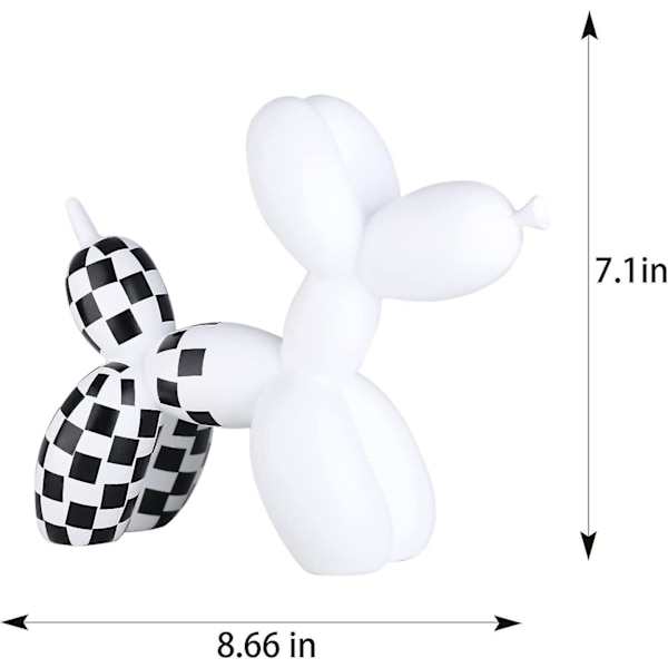 Ballondyr Dekoration Statuer, Dyrekunst Hjem Hund Skulptur Stue Hjem Dekoration Legetøj