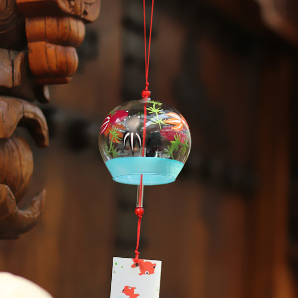 Japanilaiset Edo Furin -lasikellojen tuulettimet syntymäpäiville, jouluun ja kotiin