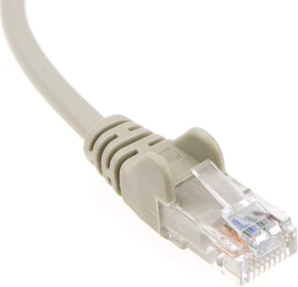 Grå Netværk Ethernet RJ45 Cat5e-cca UTP Patch 26awg Kabelledning 1m [1 Meter]
