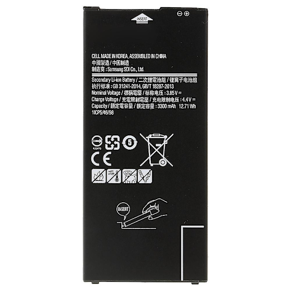 For Samsung Galaxy J7 Prime (On Nxt / On7 Prime) / J4+ / J6+ 3.85V 3300mAh Li-ion Polymer Battery Pa