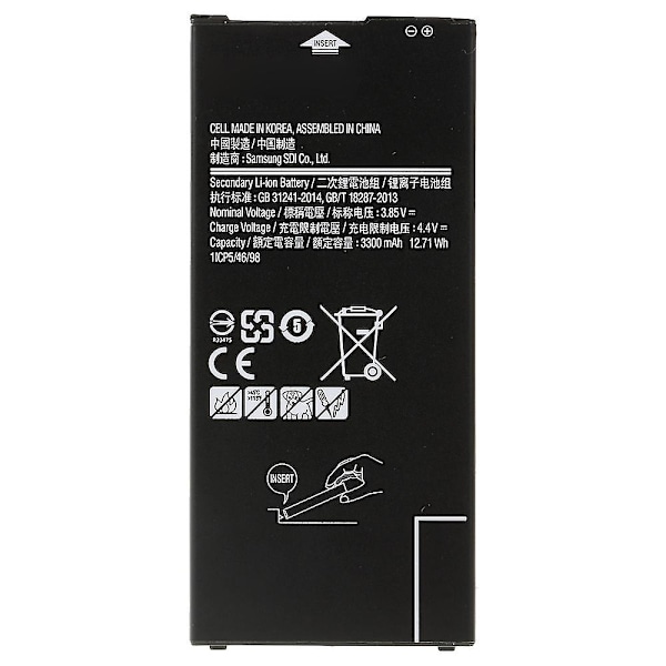 Samsung Galaxy J7 Prime (On Nxt / On7 Prime) / J4+ / J6+ 3.85V 3300mAh Li-ion-polymeeriakku Pa