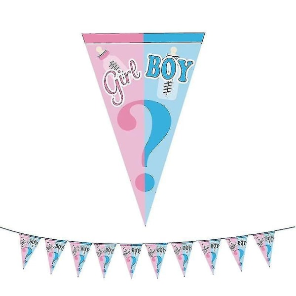 9 stk/sæt af børns køn afslørende fødselsdagsfest papirkopper Bordservice Sæt med dekorationsartikler Rekvisitter