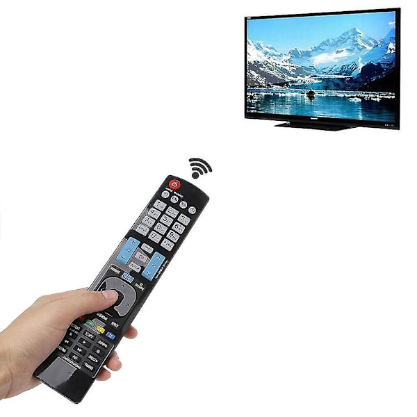 Universal fjernbetjening til tv - kompatibel med Lg Akb73756565 3d Smart Apps Tv