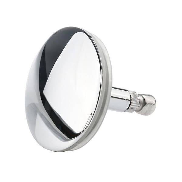 Krom Badekar Vasken Drain Stopper Plugg Bad Plugg Badekar Drain Sølv