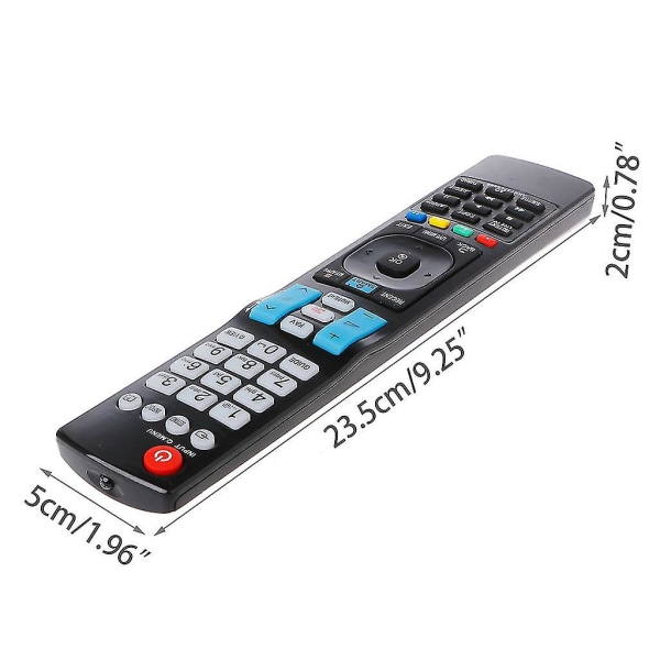 Universal television kaukosäätimen korvaava yhteensopiva Lg Akb73756565 3d ​​Smart Apps TV:lle