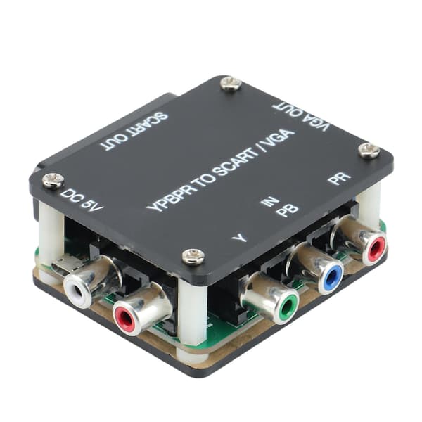 Yuv Til Ypbpr Til Scart Ypbpr Til Vga Komponent Transcoder Konverter Spilkonsol, Til Farveforskel