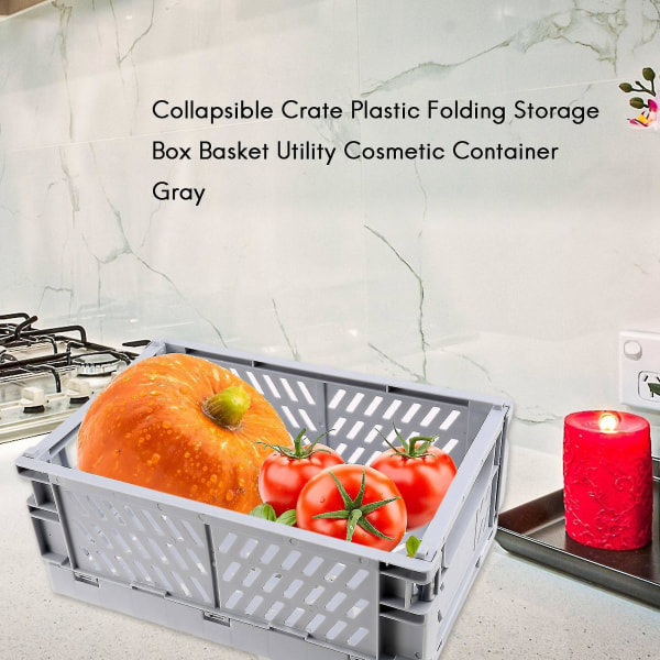 Sammenklappelig foldekasse kurv utility container
