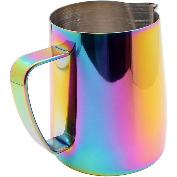 Melkeskumkanne i rustfritt stål med titanbelegg - Latte Art-kopp for kaffe latte
