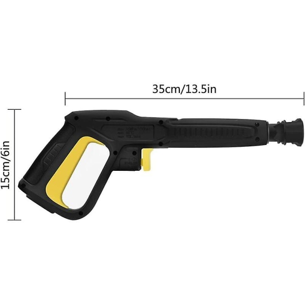 Udskiftningspistol og sprøjtespyd til Karcher K2 K3 K4 K5 K6 K7 højtryksrenser, Quick Connect vandstrålepistol til Krcher K2 K7-serien