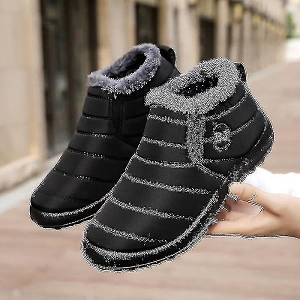 Unisex Ankle Talviosaappaat (koko, väri: 43-bj-ruskea)