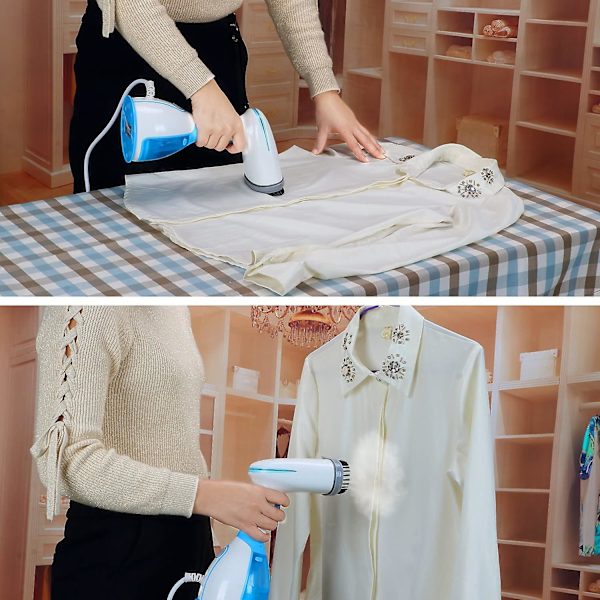 Klädångare, Bärbar Vertikal Ångstrykjärn Snabb Uppvärmning Handhållen R, Resesteamer Ångare För Tyg Och Textil
