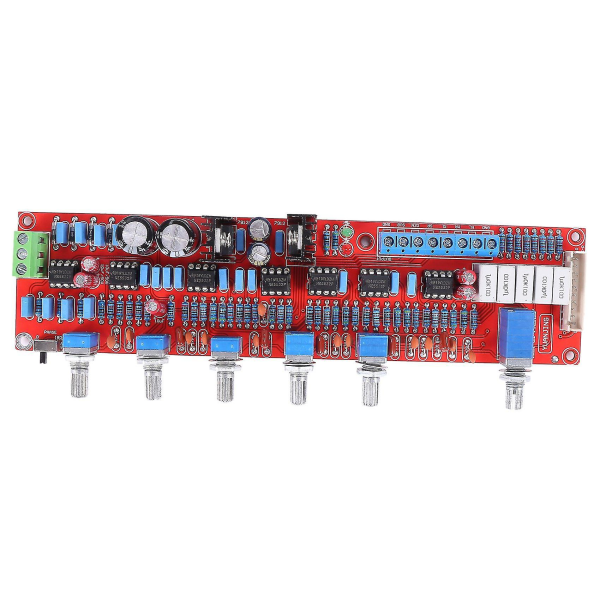Ne5532 Forforstærker Bord Hifi 5.1 T Plade Volume Panel Preamp Mixer Board Forforstærker