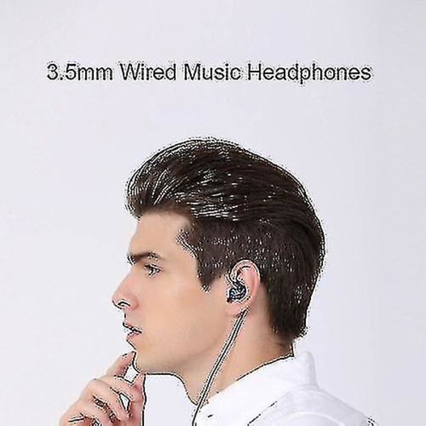 Hmwy- Ak2 3,5 mm hovedtelefoner med ledning