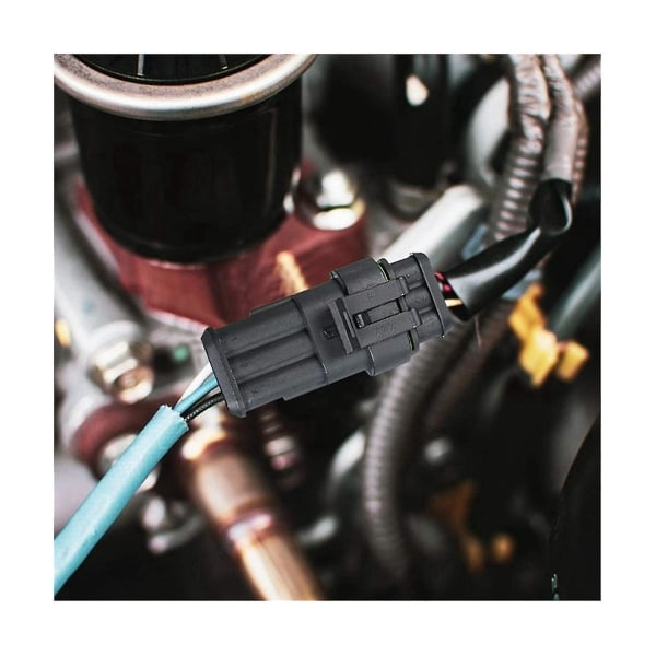 240 stk 1-6 Pin Bil Elektriske Kontakter Ledningsblokk Klemme Terminal Kabel Hid Terminal For Scooter T