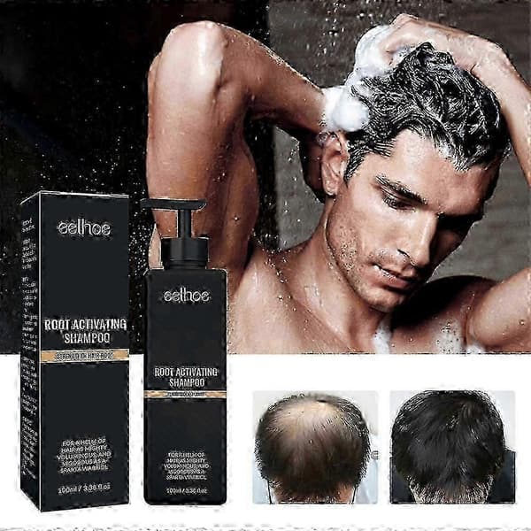 Root Activator 3-pack SPARTAN Schampo - Bekämpar håravfall och stärker rötterna för fylligare hår..A3