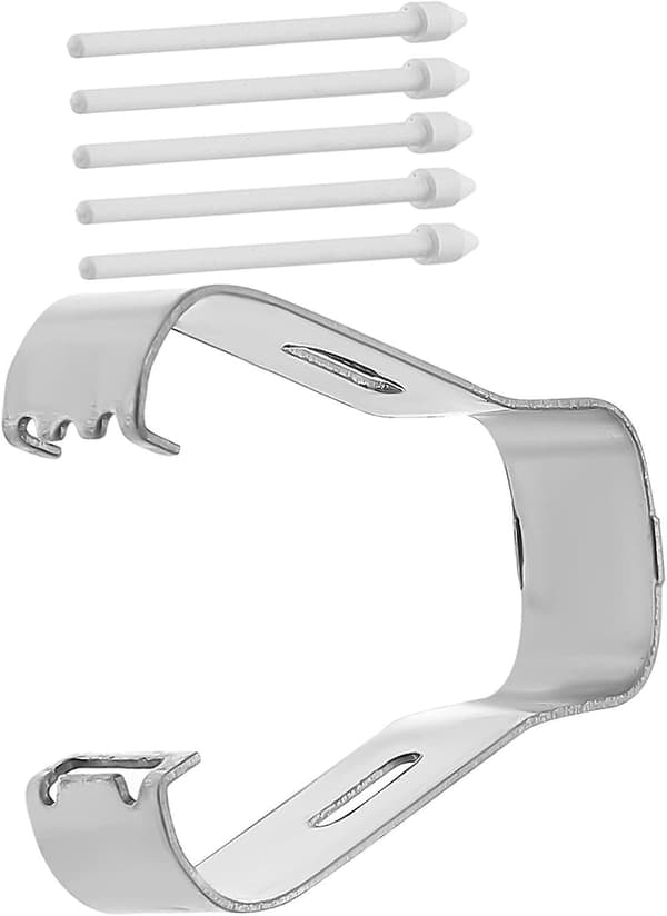 2 sæt refill til stylus hvid plastik ultra spids