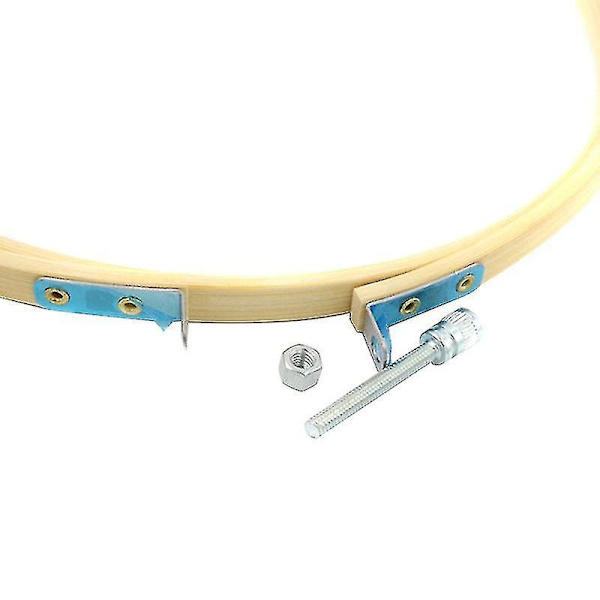 10 cm 10 st DIY korsstygn broderi cirkel justerbar bambu båge ring stöd Z52205
