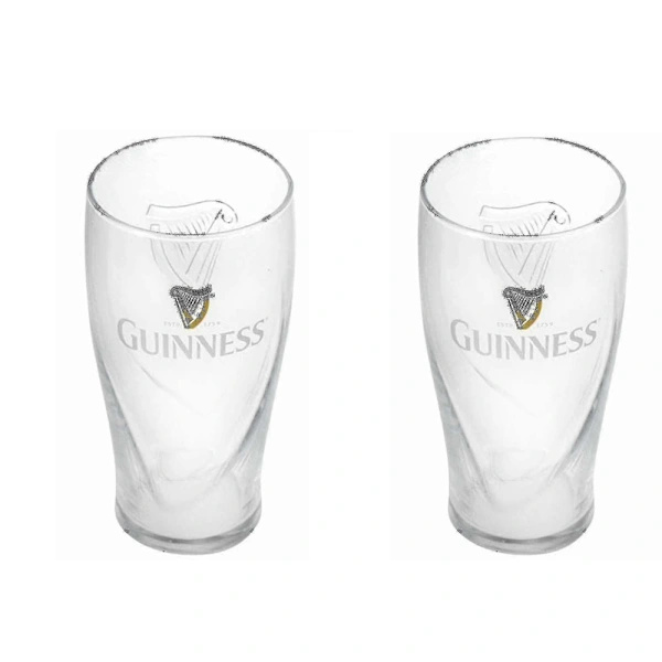2 Guinness Pintglas