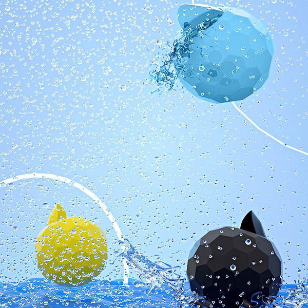 Vannballer Leketøy, Vannballonger Stor kapasitet Myk Komfortabel Bærbar Liten for sommerbasseng (lyseblå)