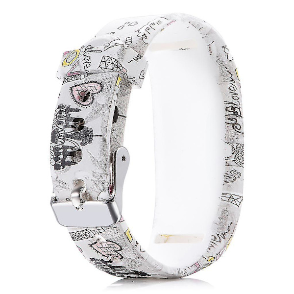 Mjuk Silikonarmband för Garmin Vivofit Jr/jr2 Junior Activi, svart