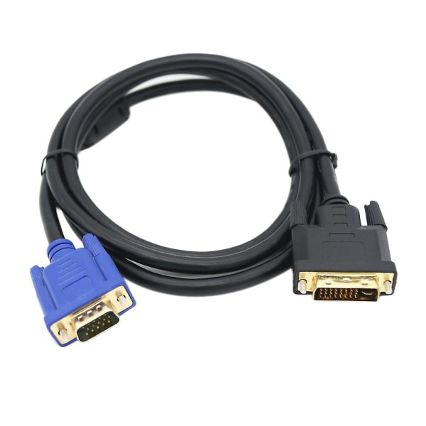 DVI til VGA-kabel VGA til DVI-han-til-han-HD-kabel