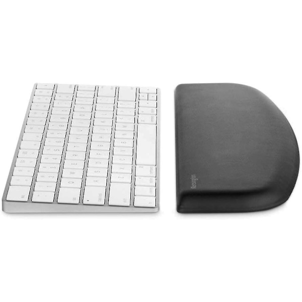 Ergosoft Håndleddstøtte for Slank, Kompakt Tastatur - Ideell for Hjemmekontor, Godkjent av Ergonomer - Profesjonelt Design for Funksjon