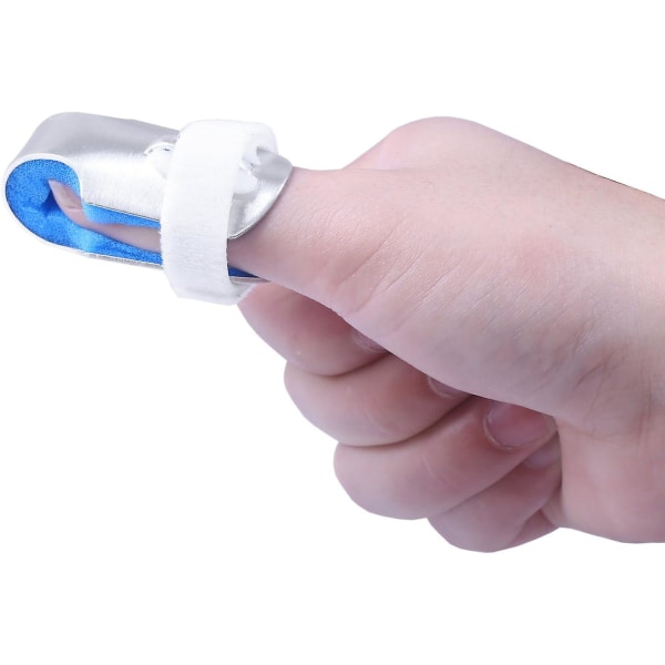 Fingerskinner: Sett med 3 førsteklasses fingerskinner for fingerdeformiteter og knokebrudd