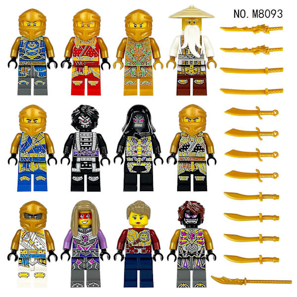 Ninja 1613 Rakennuspalikka Minifiguuri Pieni Osa Minä Vs. Python Lahja Leikki Nukentekijä Maailma Veistos
