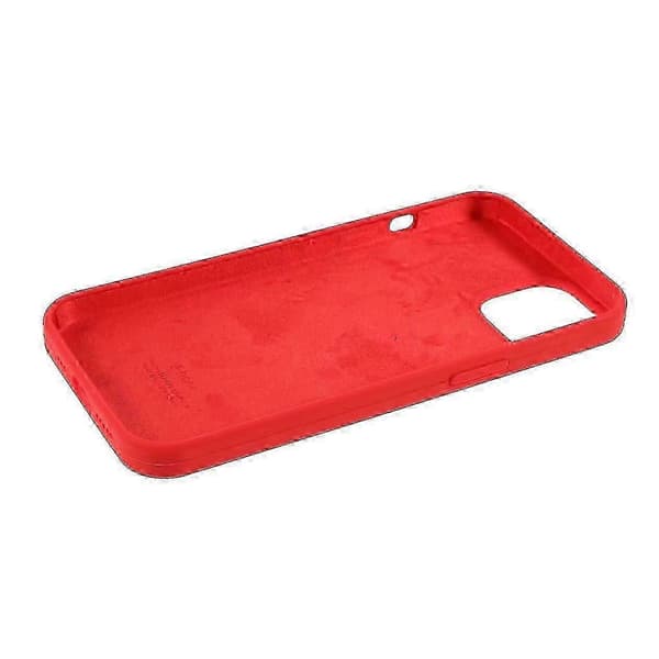 Silikonfodral för iPhone 14 Silkeslen känsla Solid fiberfoder Anti-fingeravtryck Stötsäkert skal_jjs Style F