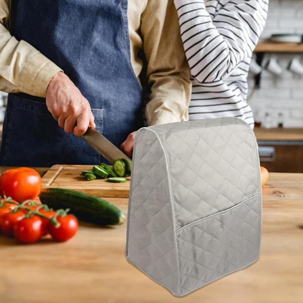 Dammskydd för hushållsmixer, kompatibel med lutande huvud 4,3 l - Vattentäta köksöverdrag för hushållsmixer med fickor