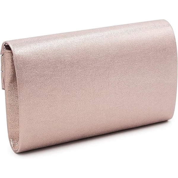 Mote Faux Suede Konvolutt Stil Brud Bryllup Middag Clutch Fest Lommebok Håndveske