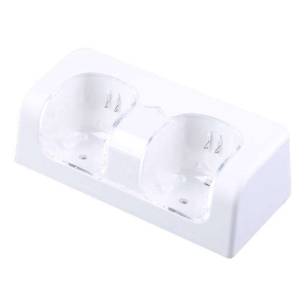 2-port latausasema Wii:lle, ohjainlataustelakkakaapeli akkukasetilla