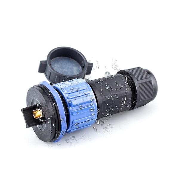 Trolling Motor Plug Receptacle Set, Marine Boat Power Connector, 12/24/36/48 Volt Marine Plug For Trolling Motors