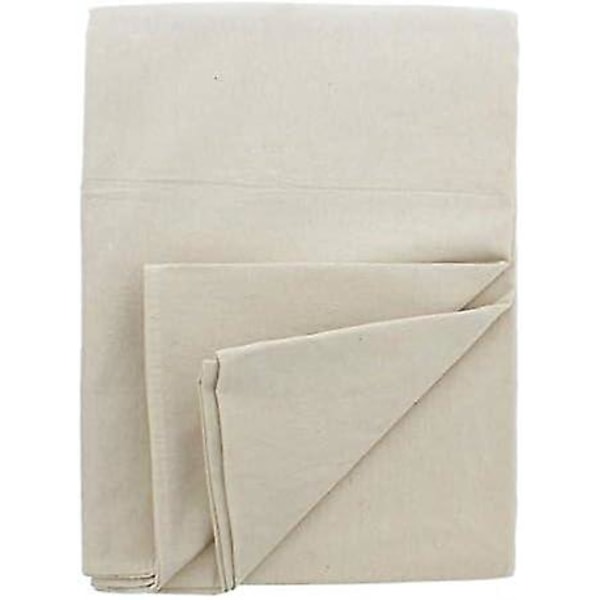 4x5 Canvas Drop Cloths Målarduk för Möbel- & Golvskydd - Allround Tjock Duk Canvas med Robust Dubbel