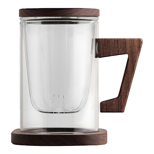 Glas teinfusionskopper med si og