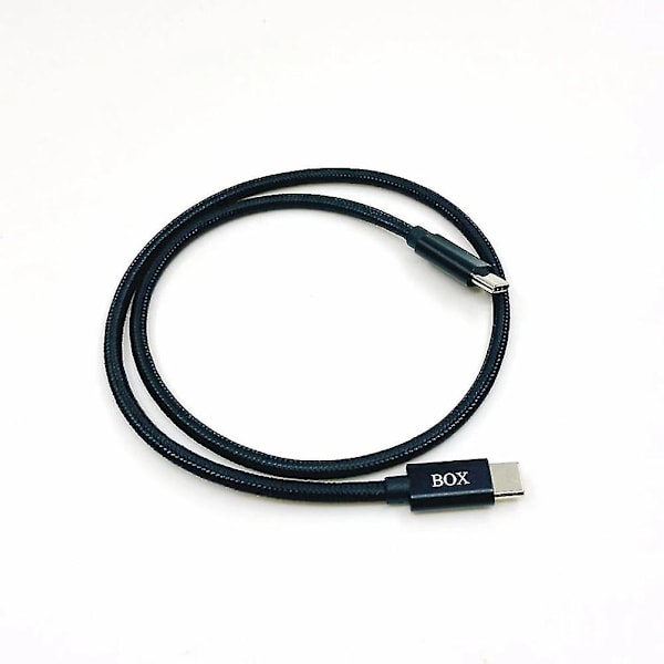 Kaapeli Usb autoon ja kuorma-autoon, käytännöllinen ja hyödyllinen lisävaruste, kestävä, uusi, musta, tyyppi C